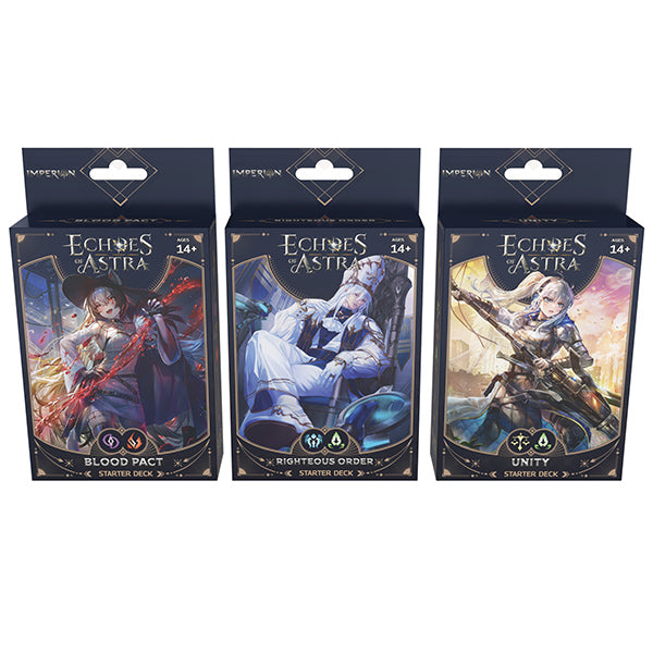 Echoes of Astra TCG: Imperion Starter Deck Display Bundle (3 x 3 Decks)