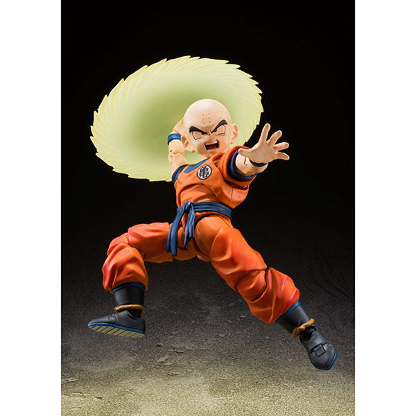 Dragon Ball Z Figure: Tamashii Nations S.H. Figuarts- Krillin - Earth's Strongest Man (Reissue)
