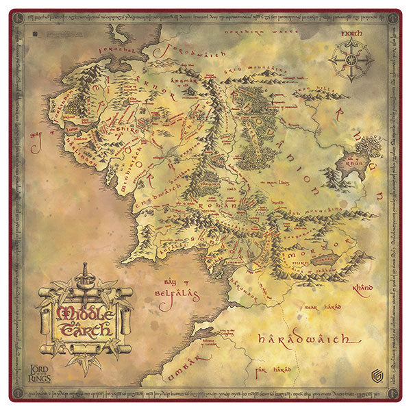 Playmat: Lord of the Rings- Places of Middle Earth