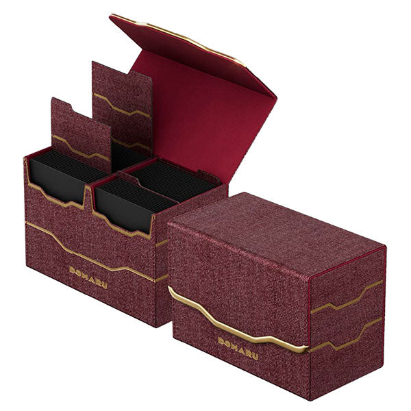 Gatherer's Tavern Deckbox: DOMARU Armory Vertex Duo 200+ Top-load