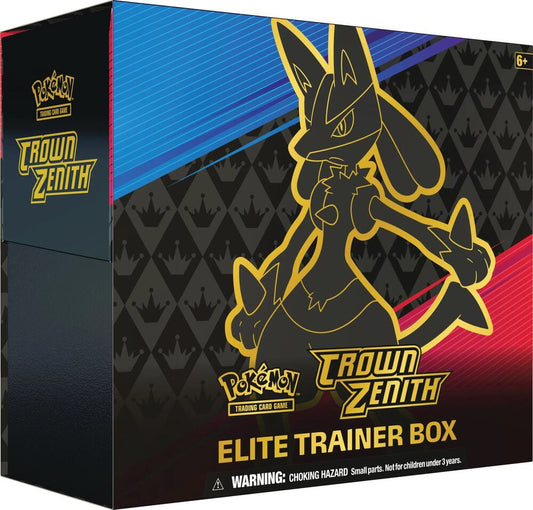 Pokemon TCG: Sword & Shield: Crown Zenith Elite Trainer Box