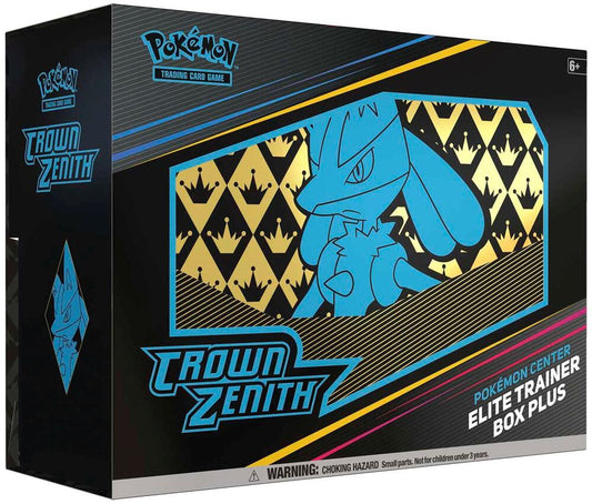 Crown Zenith Pokemon Center Elite Trainer Box Plus w/ acrylic case