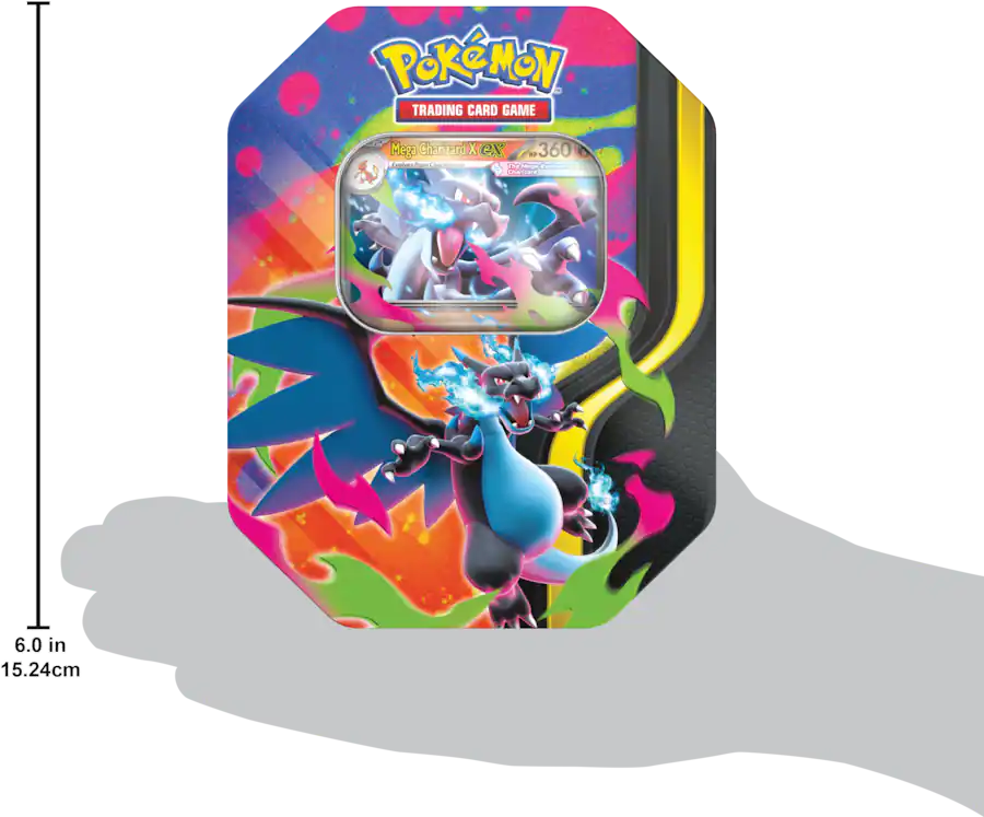 Pokémon TCG: Mega Charizard Tin [RANDOM]