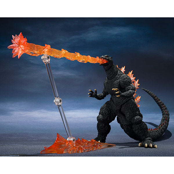 Godzilla Figure: Tamashii Nations S.H. MonsterArts- Godzilla [2004] Heat Ray Ver. VS New Gotengo