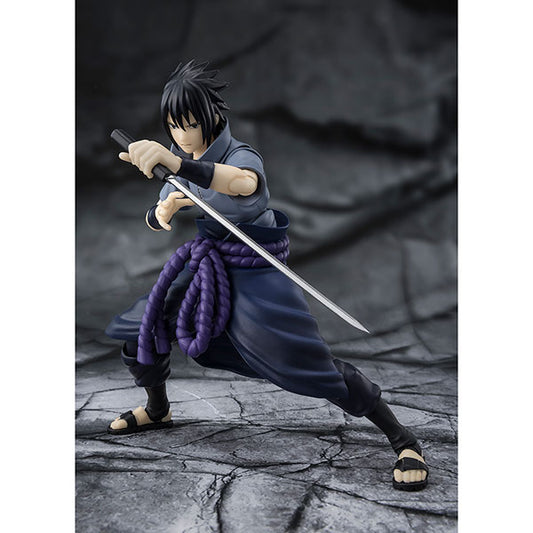 Naruto Figure: Tamashii Nations S.H. Figuarts- Sasuke Uchiha- Solitary Shinobi