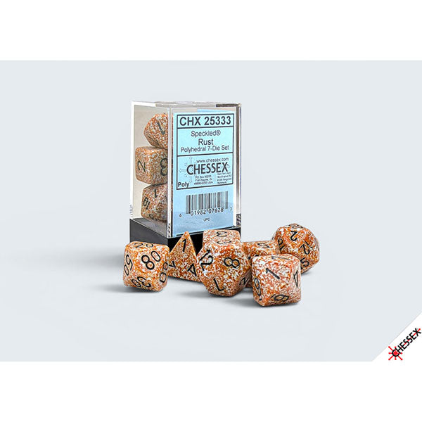 Chessex Dice Sets: Speckled Polyhedral 7ct