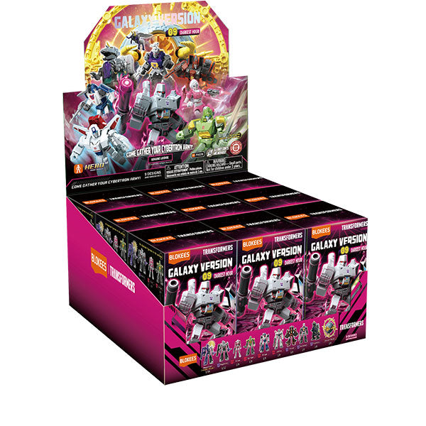 Transformers Blokees: 4-inch Galaxy Model Kit- GV09 Darkest Hour
