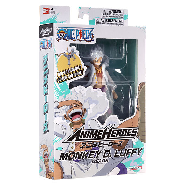 One Piece Figure: Anime Heroes- Monkey D. Luffy, Gear 5