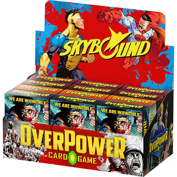 OverPower CCG: Skybound- Invincible/The Walking Dead Starter Deck Display (12 Decks)
