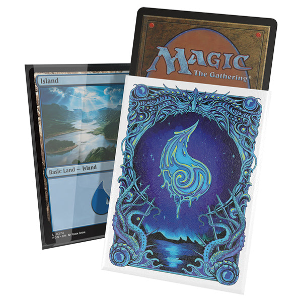 Card Sleeves: Art Sleeves- MTG- Mana Token