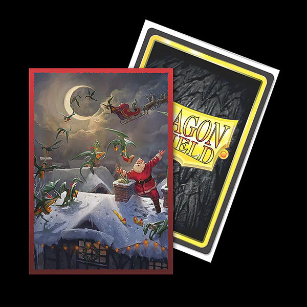 Dragon Shield Sleeves: Japanese- Brushed 'Christmas 2023' Art, Limited Edition (60 ct.)