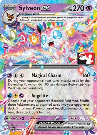 Sylveon ex - Prize Pack Series Cards