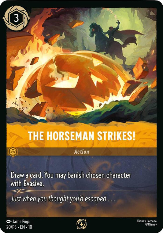 The Horseman Strikes! - Disney Lorcana Promo Cards