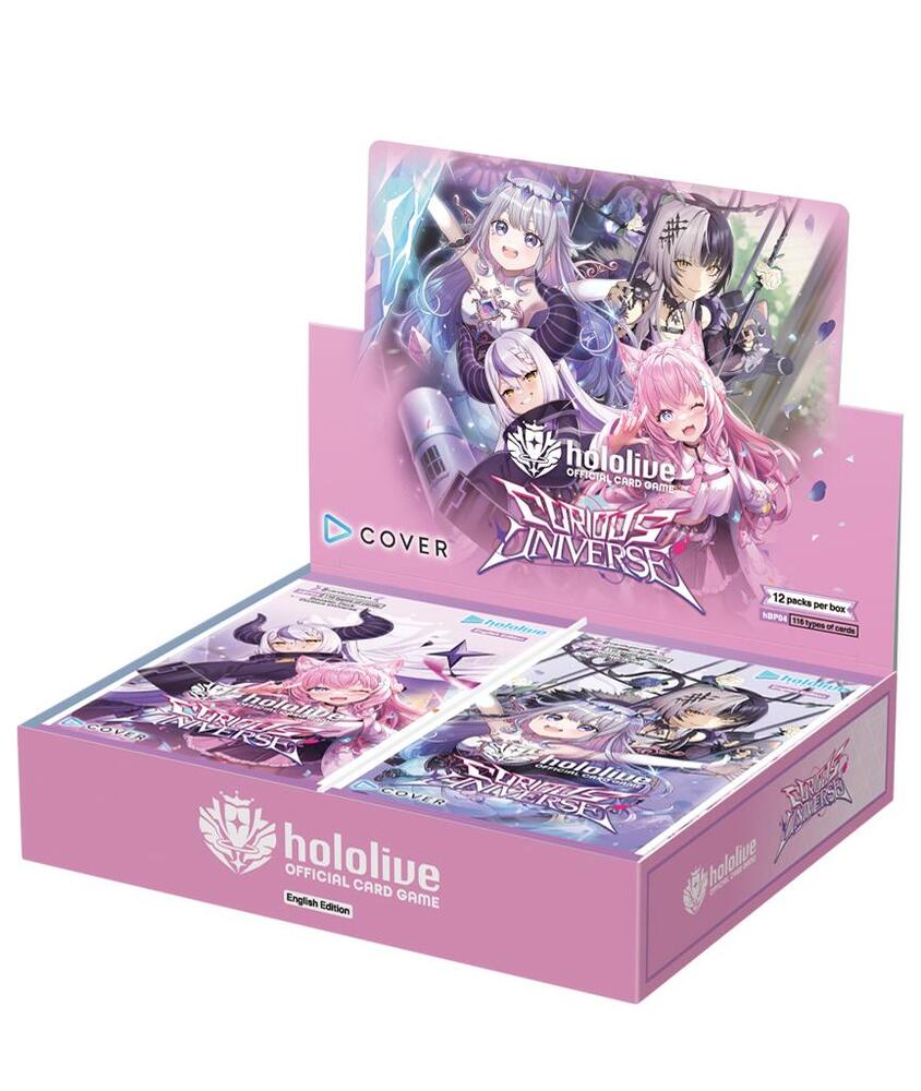 hololive OFFICIAL CARD GAME Booster Pack – Curious Universe (HBP04E)