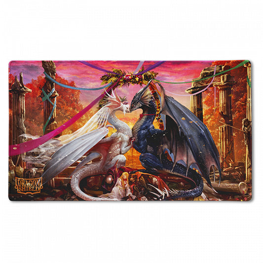 Dragon Shield: Playmat w/ Tube- 'Valentine Dragon 2023', Limited Edition
