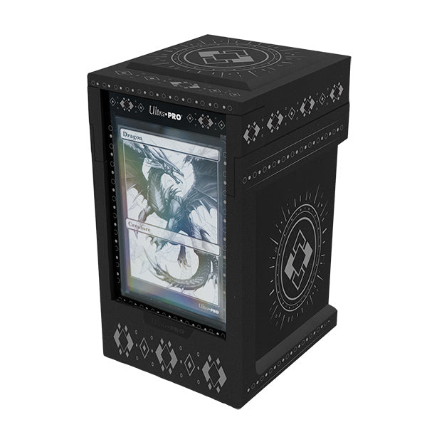 Ultra•PRO Deckbox: One-Touch Tower- Obsidian
