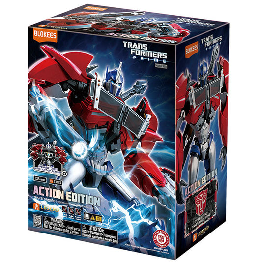 Transformers Blokees: 8-inch Action Light Up Model Kit- AE06 Prime Optimus Prime