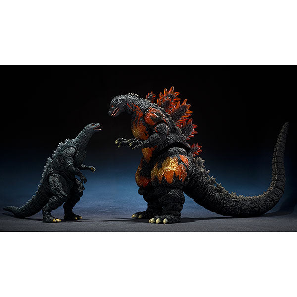 Godzilla Figure: Tamashii Nations S.H.Monster Arts- Godzilla Jr. & Destroyah Evolution Set