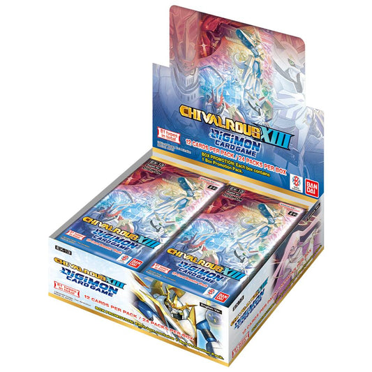 Digimon Card Game: Chivalrous XIII Extra Booster Display [EX-13] (24 Packs)