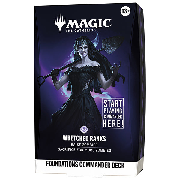 MTG: Foundations Starter Commander Deck Display (5 Decks)