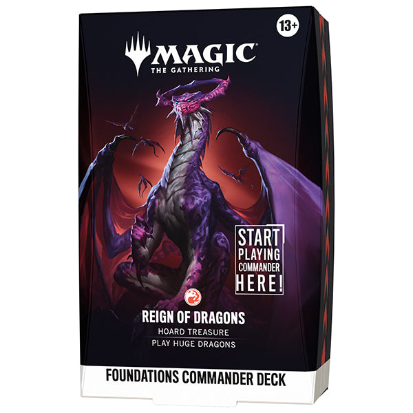 MTG: Foundations Starter Commander Deck Display (5 Decks)