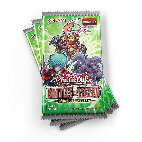 Yu-Gi-Oh: Battles of Legend- Glorious Gallery Booster Display [PRE-ORDER]
