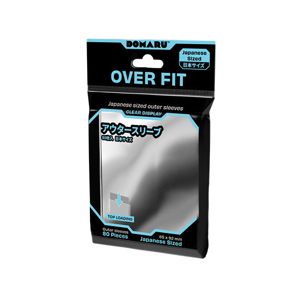 Card Sleeves: Japanese DOMARU Over Fit (80 ct.)