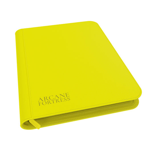 Arcane Fortress Binder: 9-Pocket Zippered- Neon Color