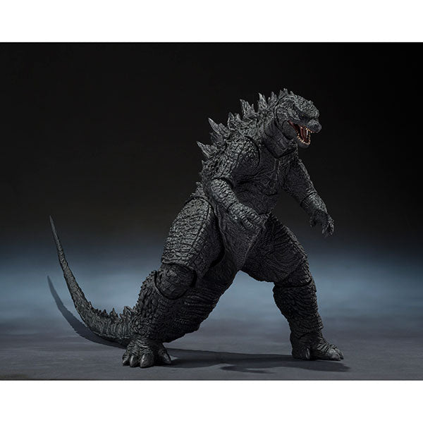 Godzilla Figure: Tamashii Nations S.H. MonsterArts- Godzilla [2014] Movie Graphic Plus