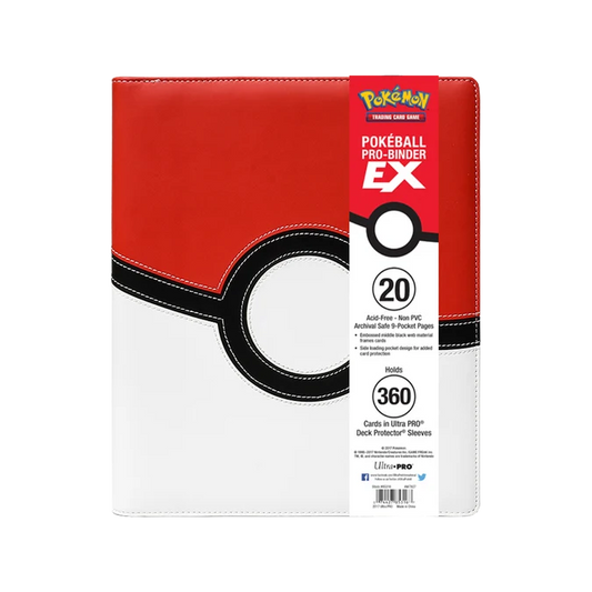 Binder: PRO 9-Pocket Premium Pokemon - Pokeball