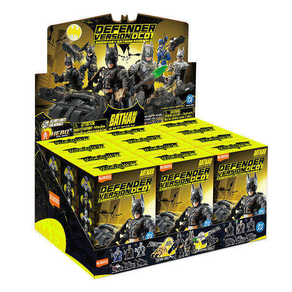 DC Blokees: 2-inch Defender Model Kit- DV01 Legendary Batman Assemble