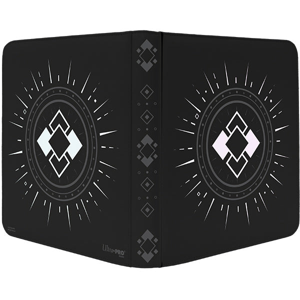 Ultra•PRO Binder: PRO 12-Pocket Premium Zippered-Obsidian