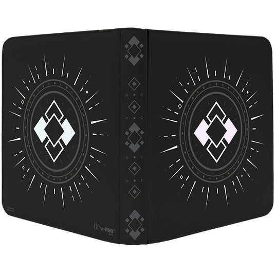 Ultra•PRO Binder: PRO 12-Pocket Premium Zippered-Obsidian