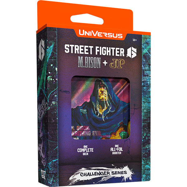 UniVersus CCG: Street Fighter 6 Challenger Series #2- Deck Display (4 Decks)