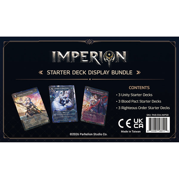 Echoes of Astra TCG: Imperion Starter Deck Display Bundle (3 x 3 Decks)