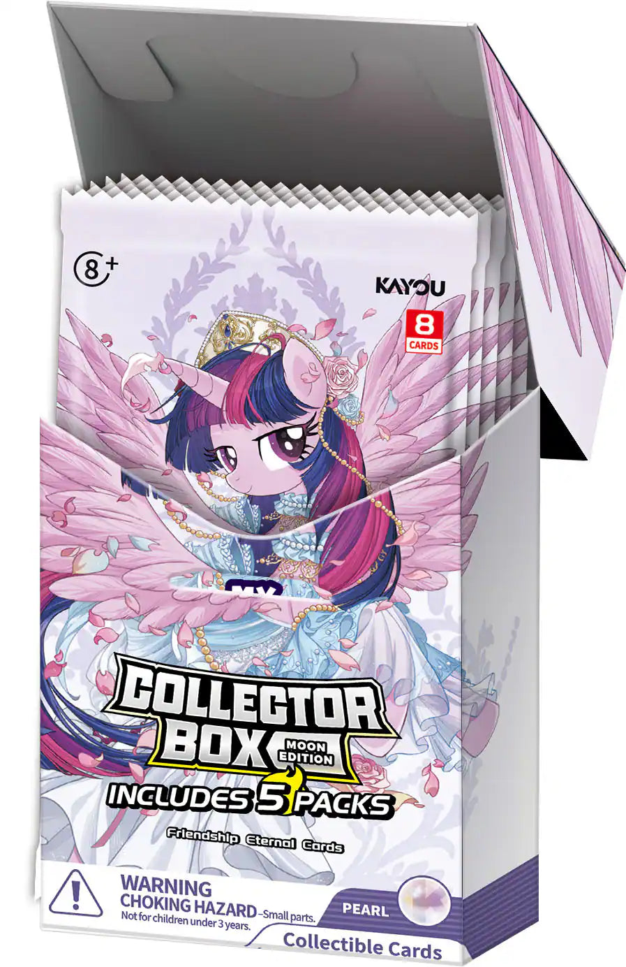 My Little Pony TCG: Friendship Eternal Cards, Moon Edition- Collector Box (5 packs)- 003