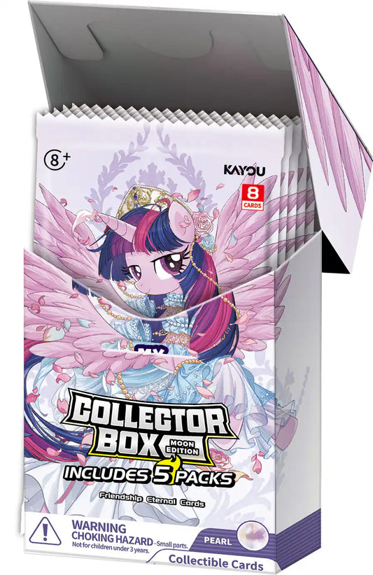 My Little Pony TCG: Friendship Eternal Cards, Moon Edition- Collector Box (5 packs)- 003