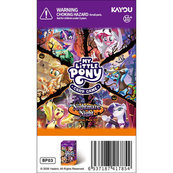 My Little Pony TCG: Nightmare Night- Collector Box (5 packs)