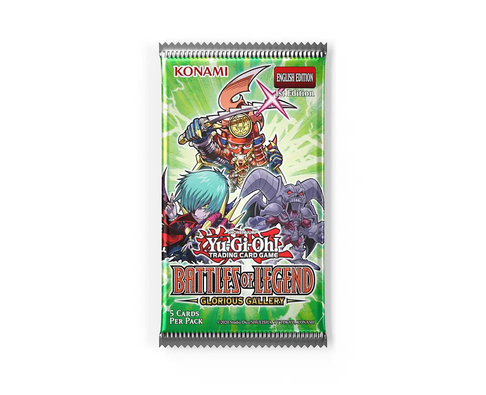 Yu-Gi-Oh! Battles of Legend Glorious Gallery Booster Box Yu-Gi-Oh! Battles of Legend Glorious Gallery Booster Box