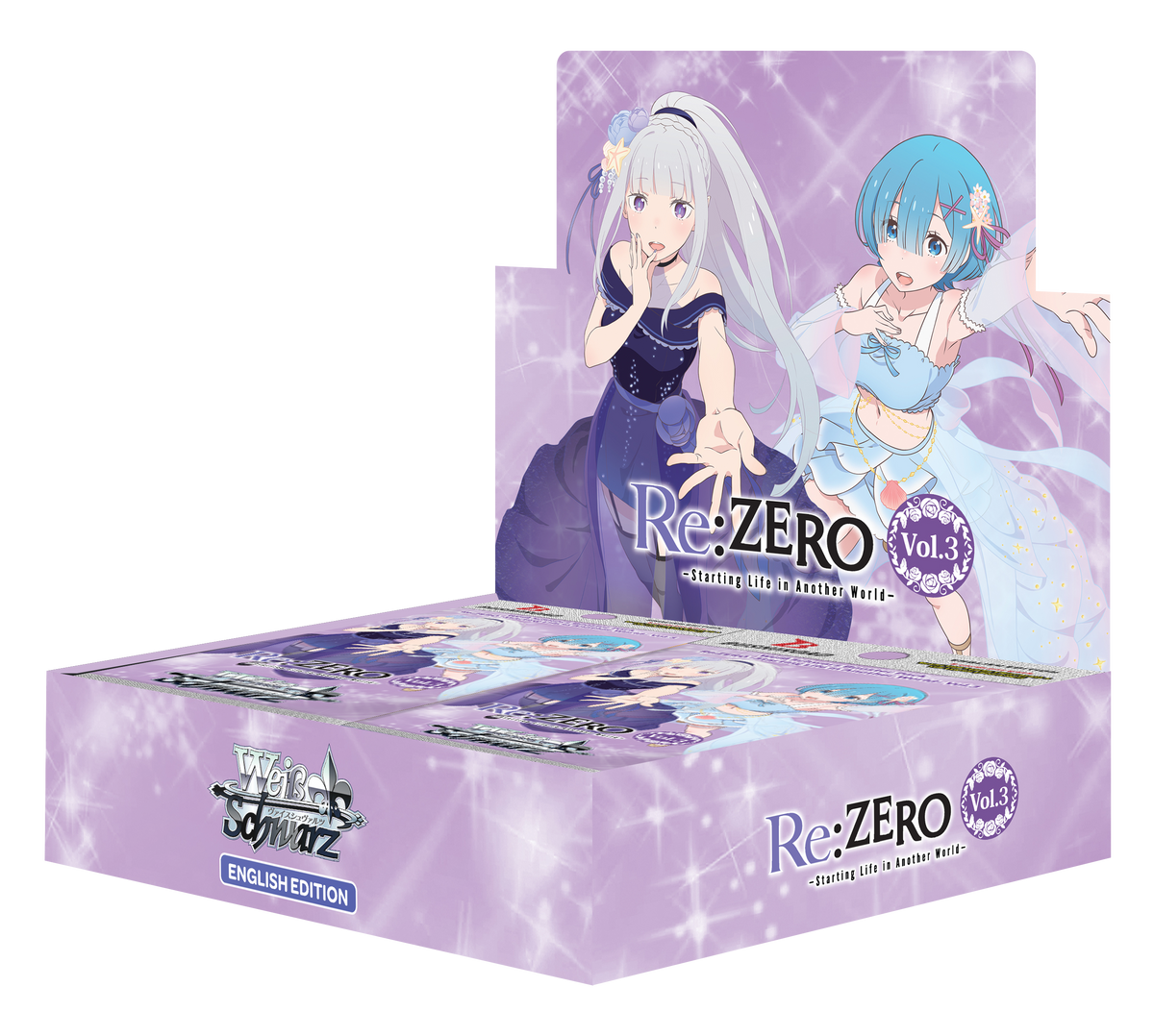 Weiss Schwarz: Re:ZERO Starting Life in Another World Vol.3 Booster Display