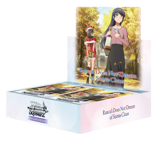 Weiss Schwarz: Rascal Does Not Dream of Santa Claus Booster Display (10 Packs) PRE-ORDER