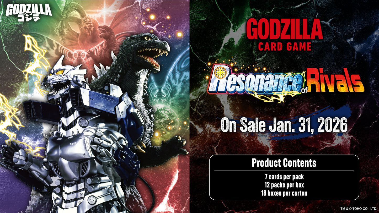 Godzilla Card Game: Booster Set #3 Resonance of Rivals