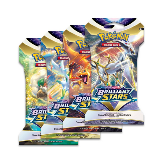 Brilliant Stars Sleeved Booster Pack Bundle