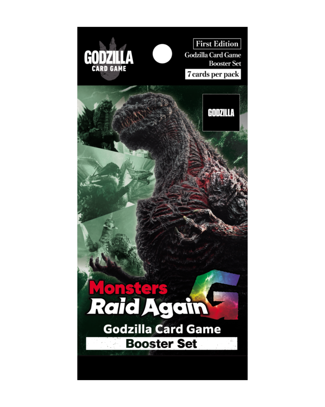 Godzilla Card Game: Monsters Raid Again Booster Pack Godzilla Card Game: Monsters Raid Again Booster Pack