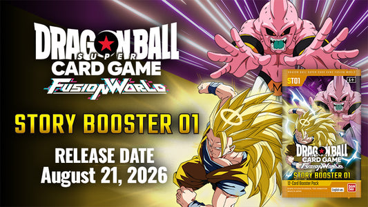 DRAGON BALL SUPER TCG: FUSION WORLD STORY BOOSTER 01 [PRE-ORDER]