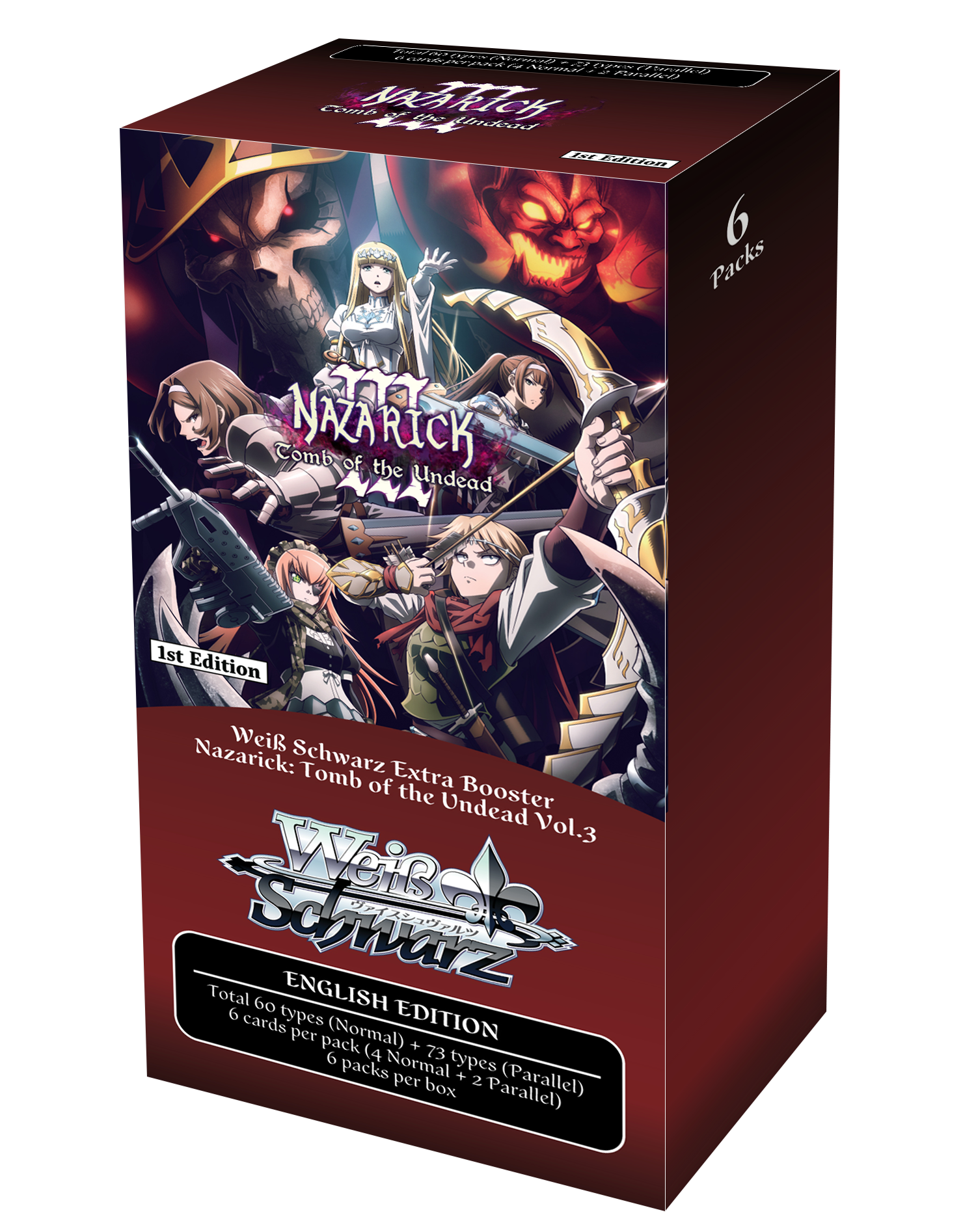 Weiss Schwarz: Nazarick: Tomb of the Undead Vol.3 (English Print) Extr ...