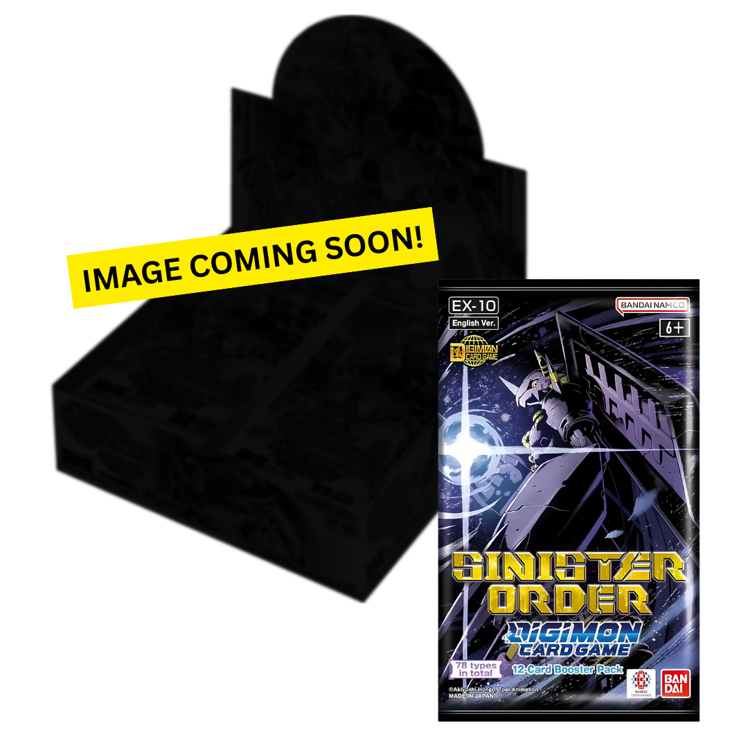 DIGIMON CARD GAME: EXTRA BOOSTER: SINISTER ORDER [PRE-ORDER]