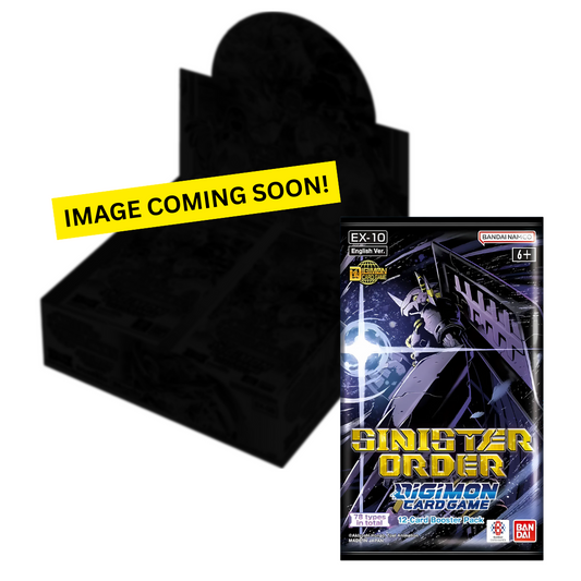 DIGIMON CARD GAME: EXTRA BOOSTER: SINISTER ORDER [PRE-ORDER]