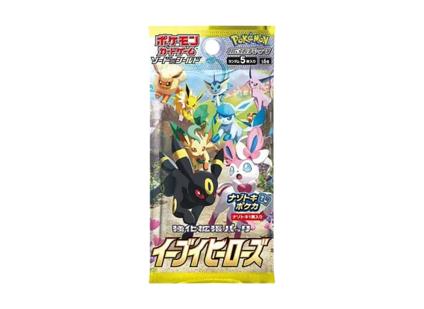 pokemon eevee evolutions booster box Japanese Pokémon TCG: Eevee Heroes – Holo Horse Games LLC
