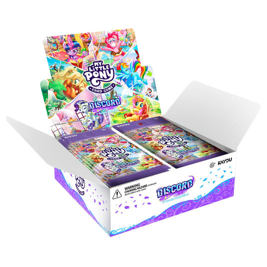 My Little Pony Trading Card Game: Discord!!! Booster Display